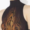 The Long Draped Wood Dress The Long Draped Wood Dress