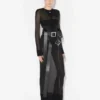 The Long Logo Knit Dress The Long Logo Knit Dress