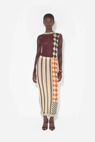 The Long Patchwork Skirt