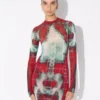 The Long Red Squeletor Dress The Long Red Squeletor Dress
