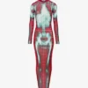 The Long Red Squeletor Dress The Long Red Squeletor Dress