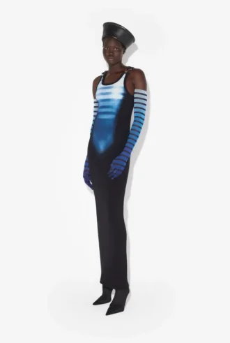The Long Strapped “Le Male” Dress