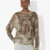 The Oversized Beige Madaillon Top The Oversized Beige Madaillon Top