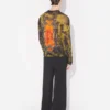 The Oversized Khaki Madaillon Top The Oversized Khaki Madaillon Top