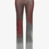 The Red Blurry Roses Pants The Red Blurry Roses Pants