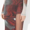 The Red Blurry Roses Skort The Red Blurry Roses Skort