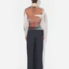 The Red Blurry Roses Top The Red Blurry Roses Top
