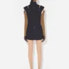The Short Denim Slit Dress The Short Denim Slit Dress