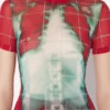 The Short Red Squeletor Dress