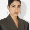 The Silver-Toned Ring-Pull Earrings