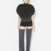 The Sleeveless Loop-Stitch Sweater