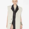 The Sleeveless Vanilla Suit Jacket The Sleeveless Vanilla Suit Jacket