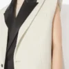 The Sleeveless Vanilla Suit Jacket The Sleeveless Vanilla Suit Jacket