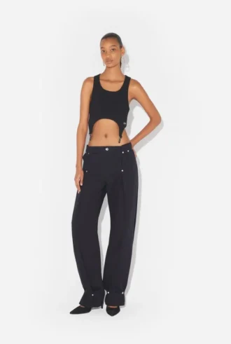 The Snap-Button Denim Jeans