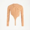 The Striped Bodysuit