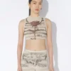 The Tattoo Mariniare Crop Top The Tattoo Mariniare Crop Top