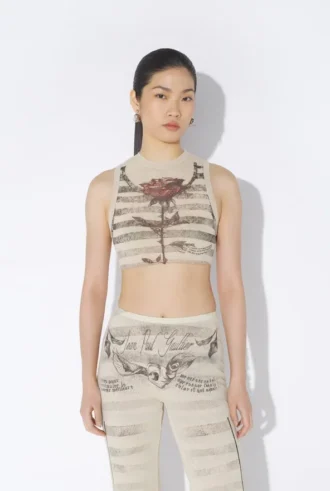 The Tattoo Mariniare Crop Top
