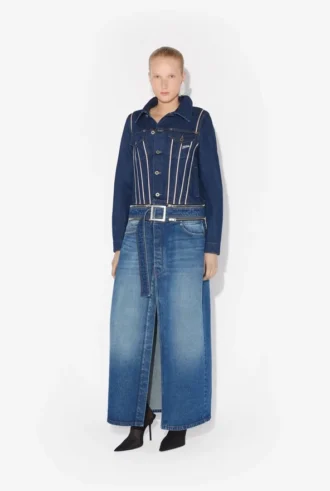 The Two-Ways-To-Wear Denim Coat The Two-Ways-To-Wear Denim Coat