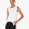 The White Garter Tank Top The White Garter Tank Top