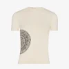 The White Laurel Stamped Baby Tee