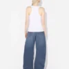 The White Piercing Tank Top