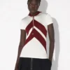 The White T-Shirt with Chevrons The White T-Shirt with Chevrons