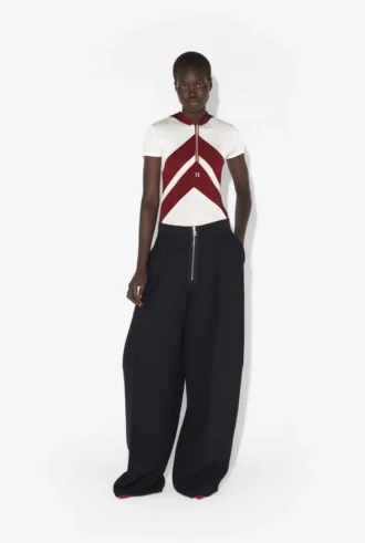 The White T-Shirt with Chevrons